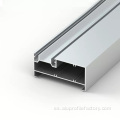 Perfil de aluminio de pared de cortina de vidrio personalizado